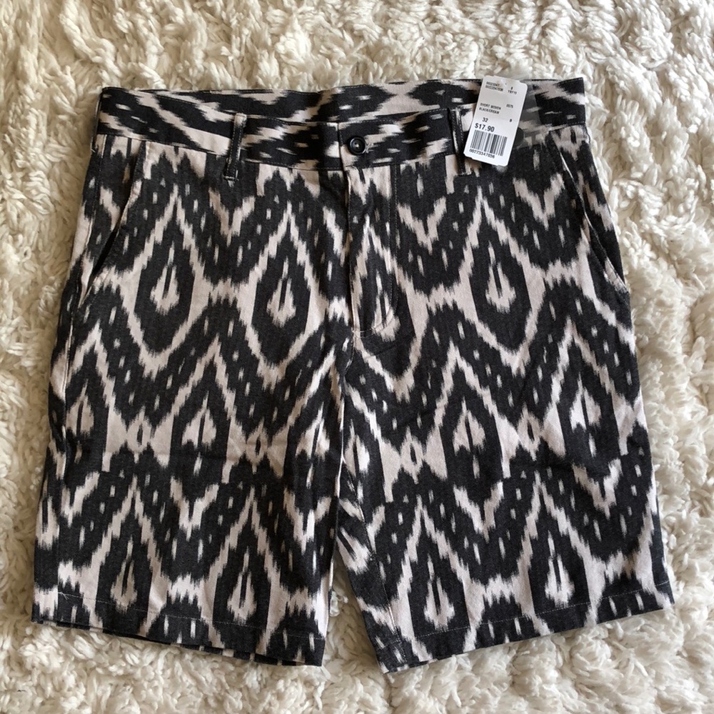 Ikat print shorts
